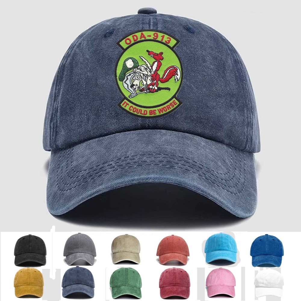 Custom Personalization Embroidered Hat ODA-913, Veteran Cap, Trucker Hat, Gift