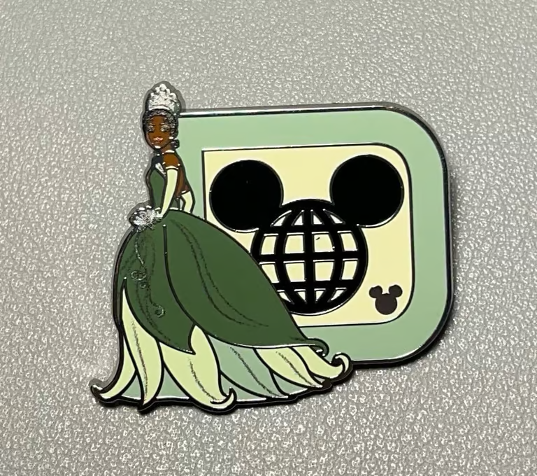 Disney Trading Pin WDW Hidden 2025 Tiana Character D Limited Edition