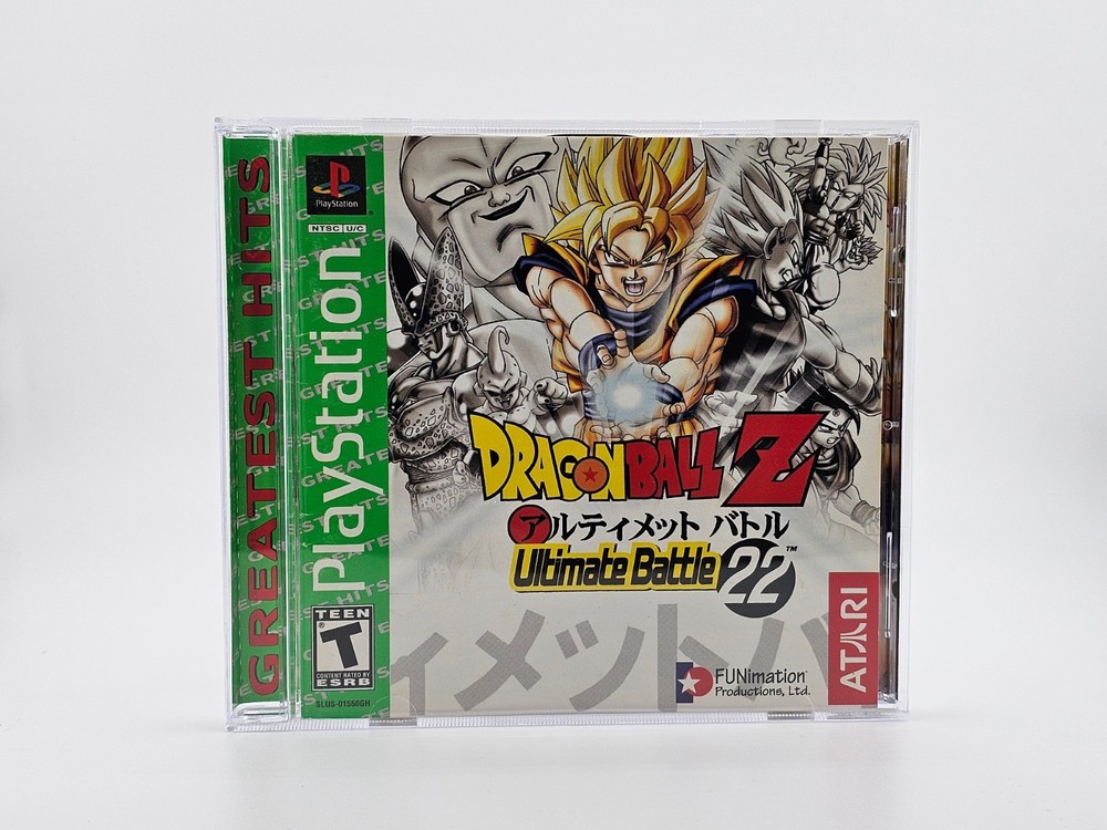 Sony Playstation 1 PS1 Dragon Ball Z Ultimate Battle 22 CIB Cleaned & Tested