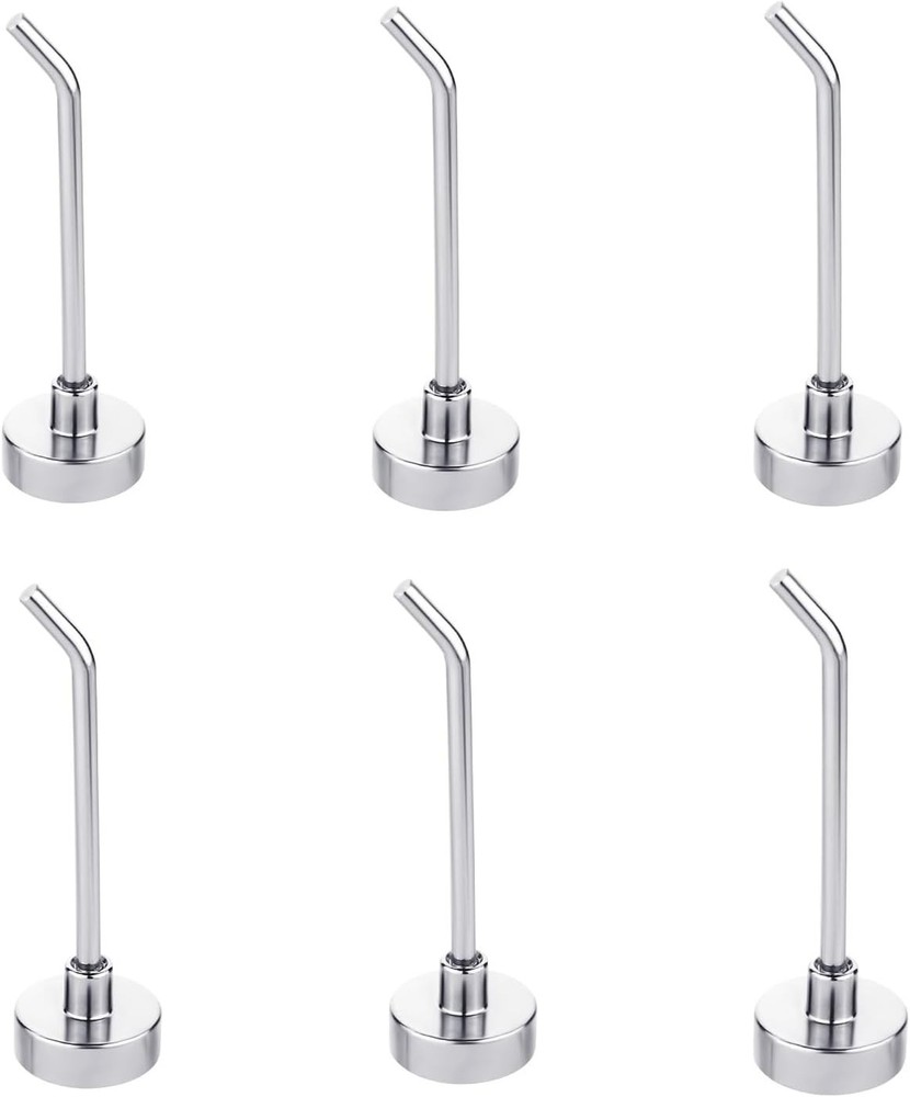 6Pcs Heavy Duty Magnetic Hooks, 1.1Lb 2.8In Long Strong Large Magnetic Cruise Ca