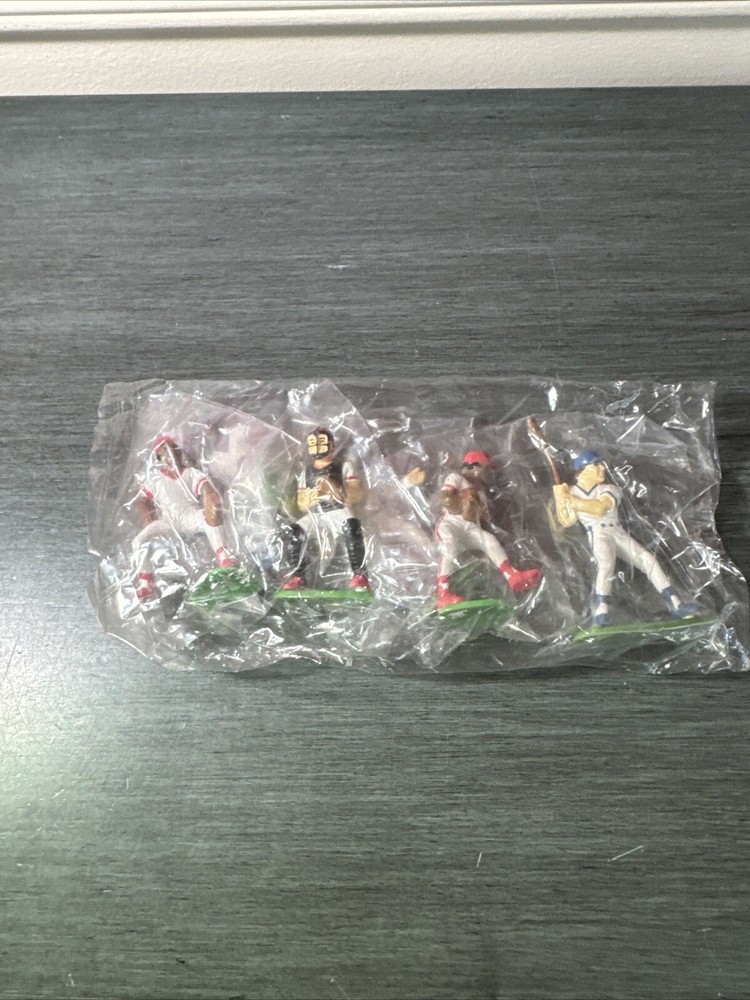 6 Vintage Wilton Baseball Player Cake Toppers New In Original Package