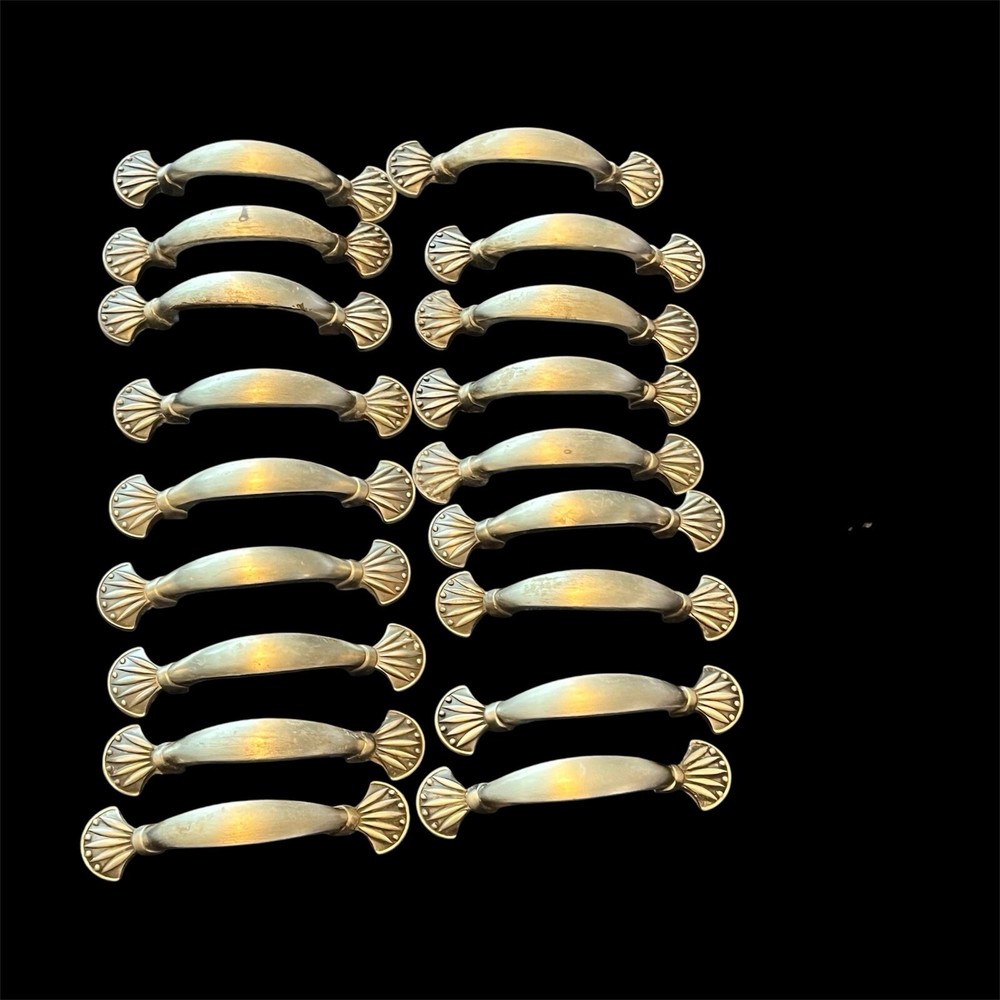 Franklin Brass 3 Inch Brushed Satin Pewter Grecian Cabinet Knob Pulls 18 Pack