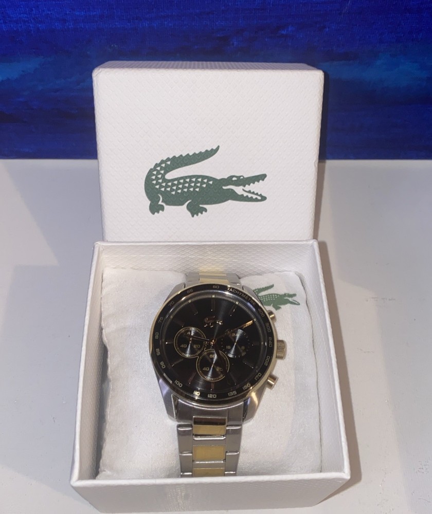 Lacoste Boston Men's Black Dial Quartz Watch 2011348