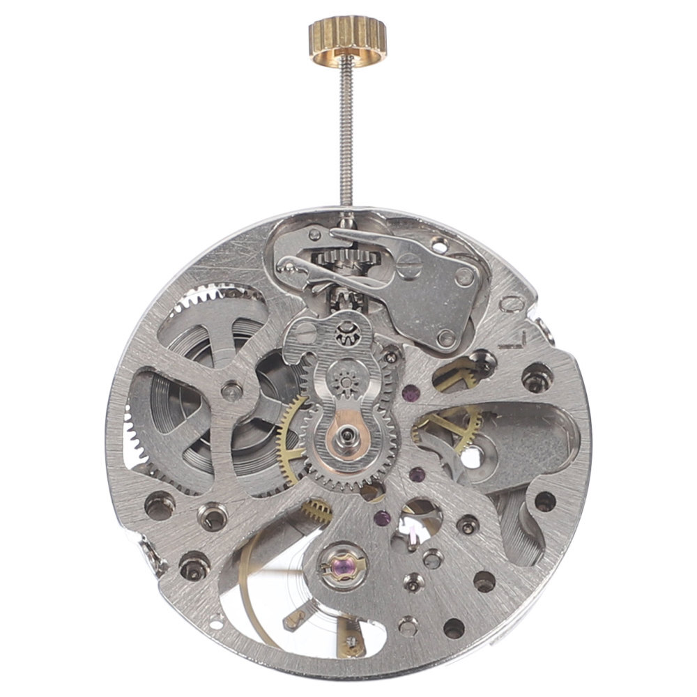 Hollow Movement Automatic Mechanical Watch Replacement Parts for Men