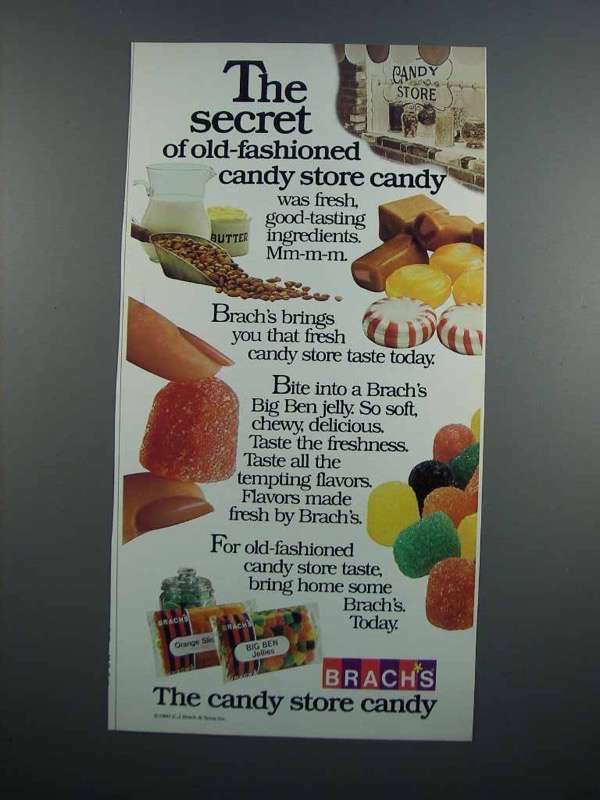 1983 Brach''s Candy Ad - The Secret