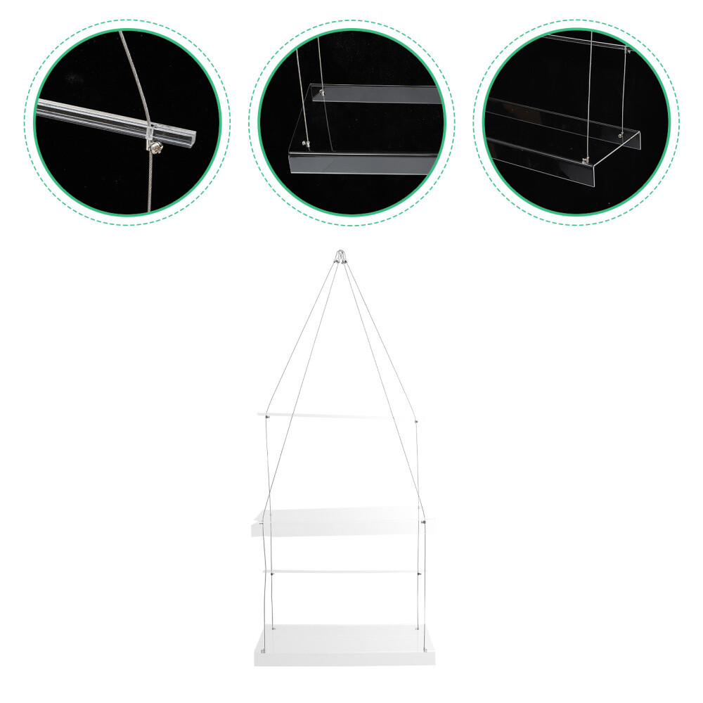Decorative Garden Ladder Shelf for Plants and Window Display  
