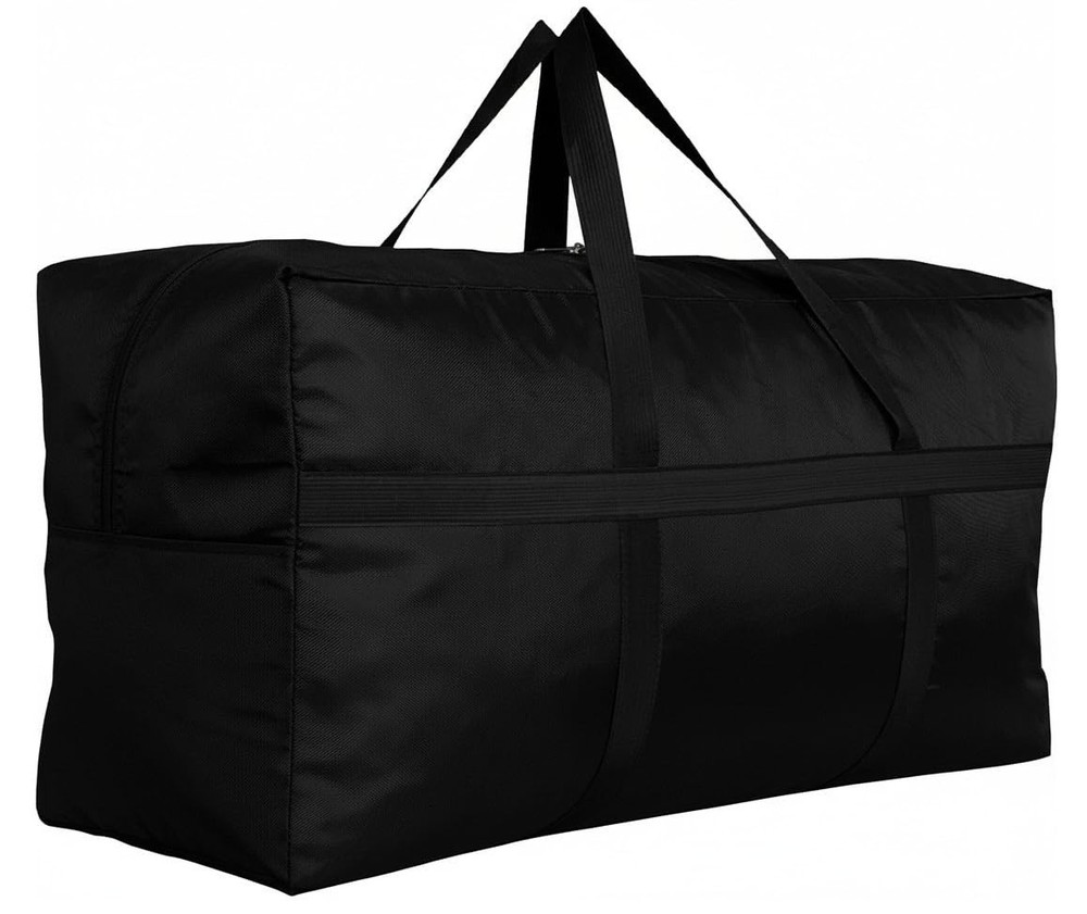 Extra Large Heavy-Duty Travel Duffle Bag w/ Zippers  Handles 42x23x13.5in