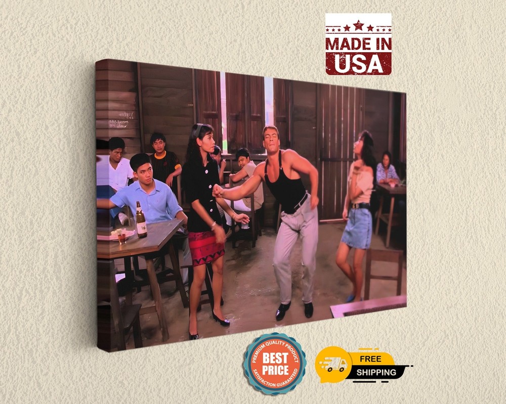 JCVD Jean-Claude Van Damme, Canvas Printing