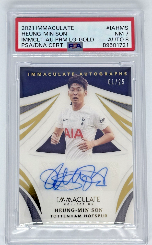 Heung-Min Son Immaculate 2021 Auto 1 Of 25 PSA/DNA/Sert