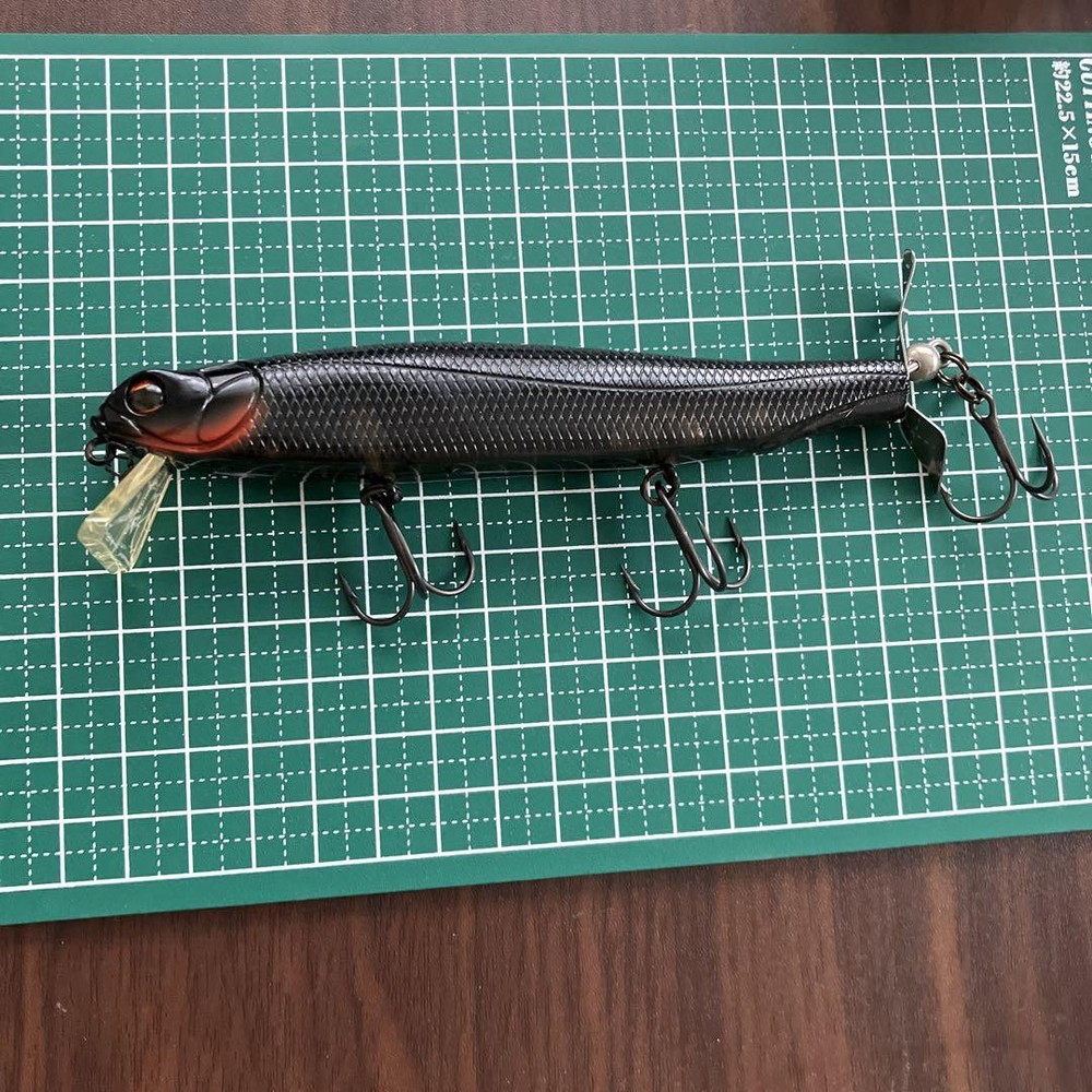 Fishing Lure Imakatsu Devil Ripper Zinga Black