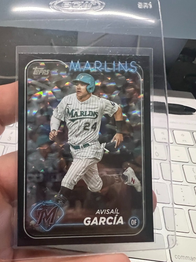 2024 Topps Series 2  Black Foil- #505 Avisail Garcia