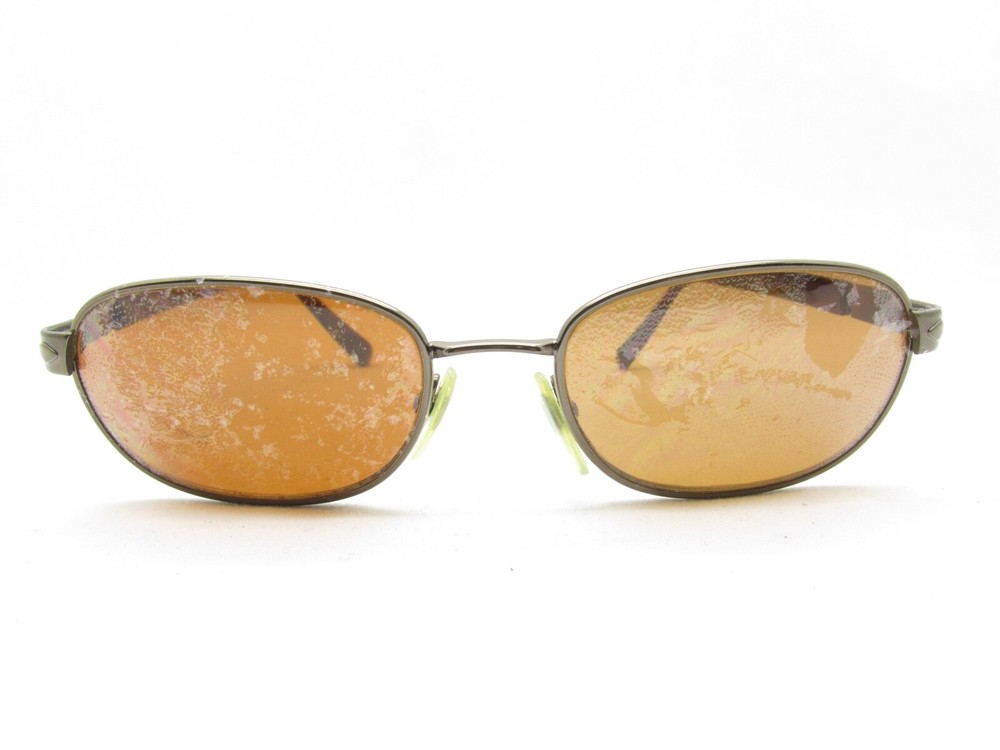 PERSOL 2079-S 618/47 SILVER BROWN SPORTS WRAP EYEGLASSES FRAMES 54-18-135 117909