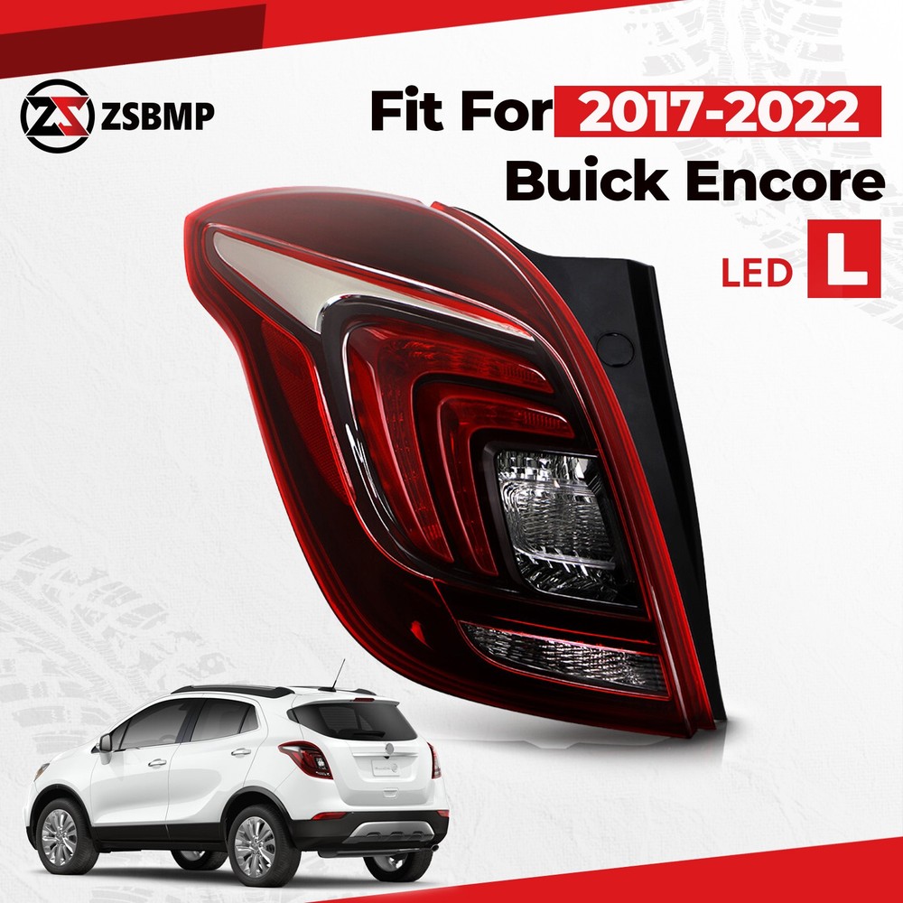 For 2017-2022 Buick Encore LED Tail Light With Bulb Left Driver Side 42750552