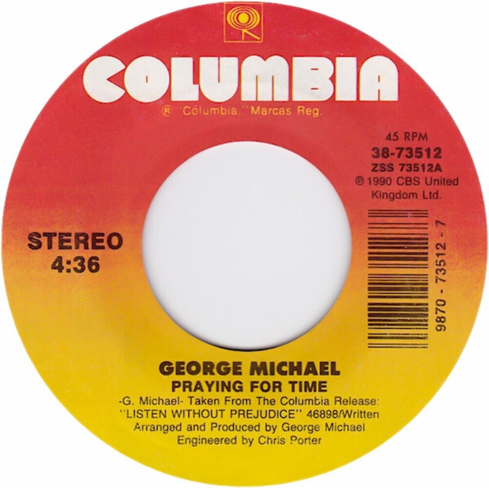 George Michael - Praying For Time - Columbia - 38-73512 - 7