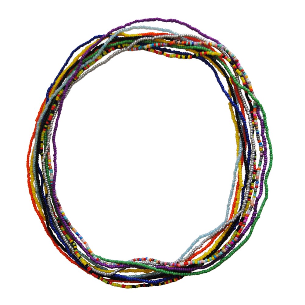 10-Piece Layered Body Chain Set – Waist & Belly Beaded Jewelry for Women