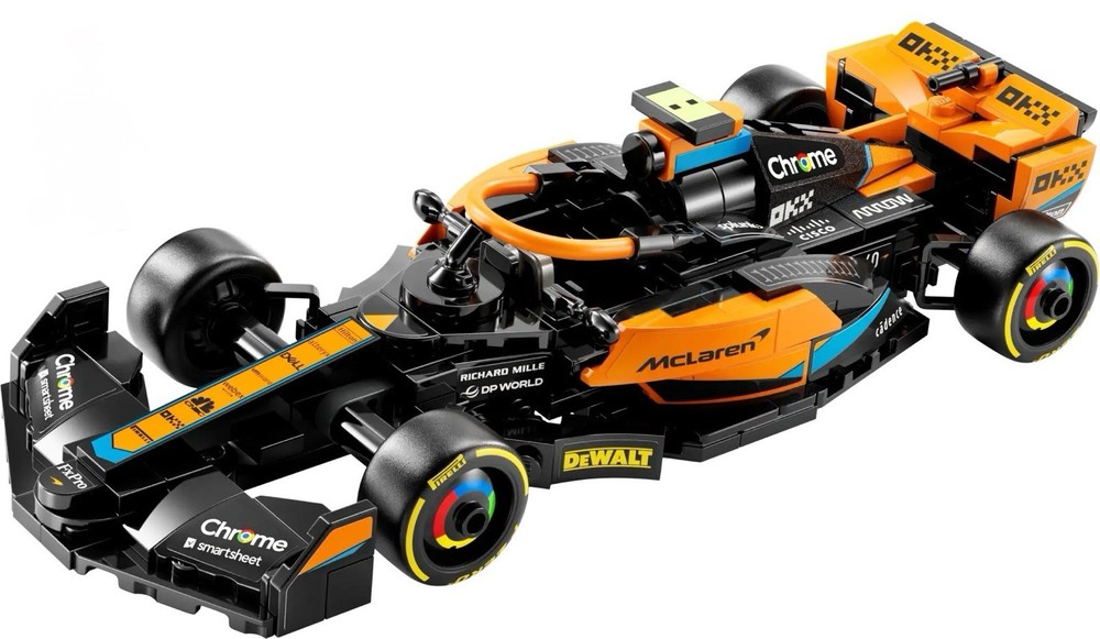 LEGO SPEED CHAMPIONS 2023 McLaren F1 Race Car 76919 No Minifigures