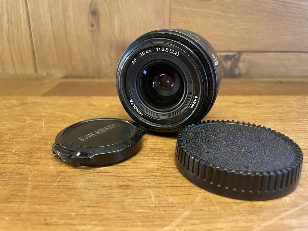 *Near Mint ++* Minolta AF 28mm F/2.8 Wide Angle Lens Sony A Mount From Japan