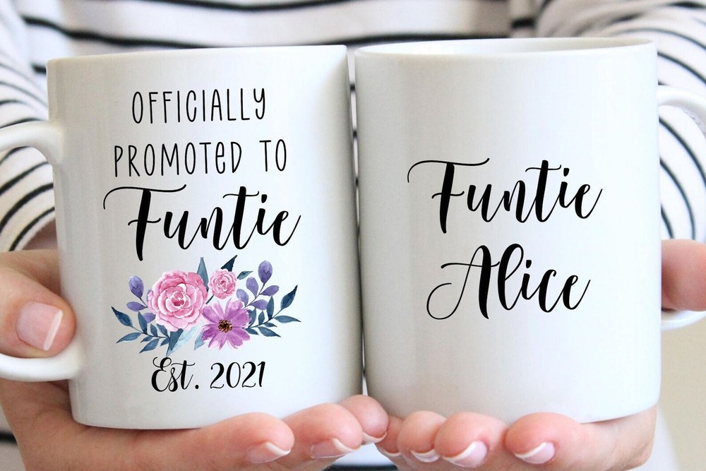 Personalized Funtie Gift Mug Gift For Funtie Officially Promoted To Funtie