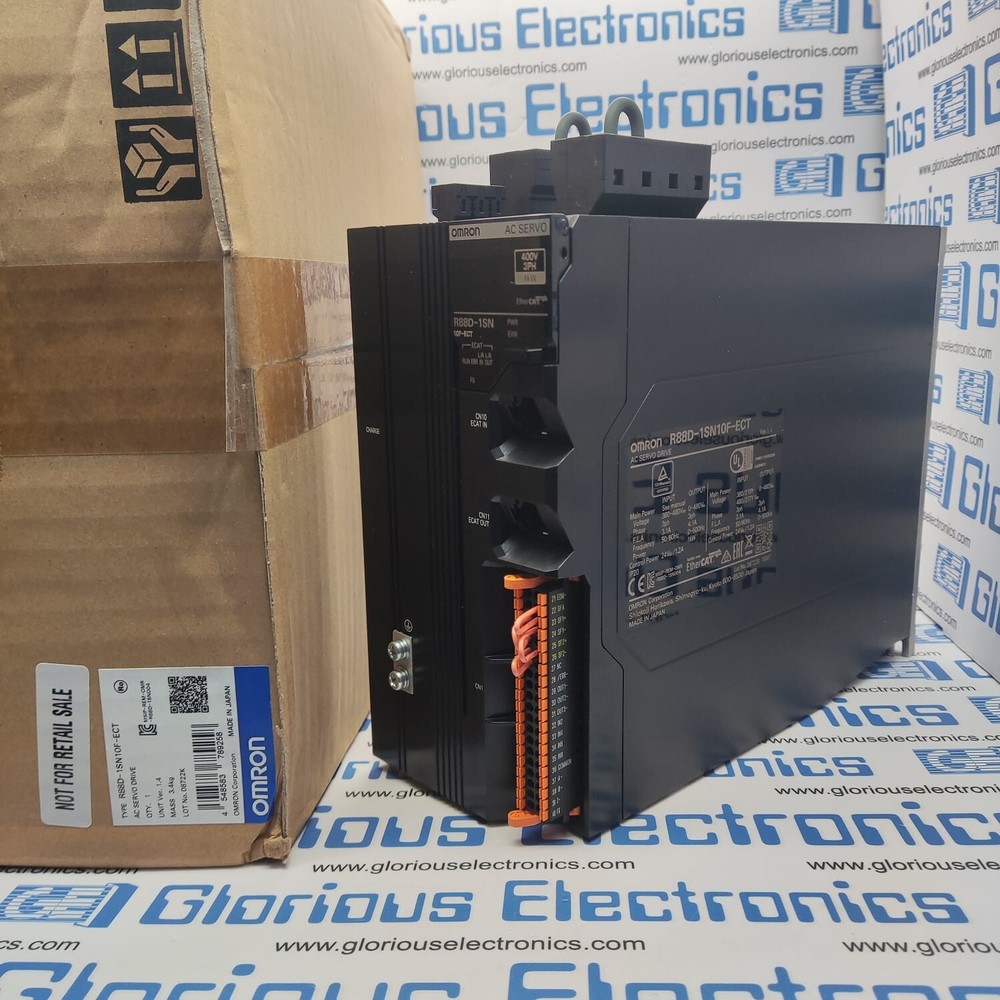 One Omron R88D-1SN10F-ECT Servo Driver R88D1SN10FECT