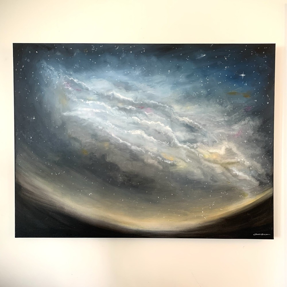 Original Oil Painting on Canvas “Beyond” By Chip Ghigna 36” x 48”