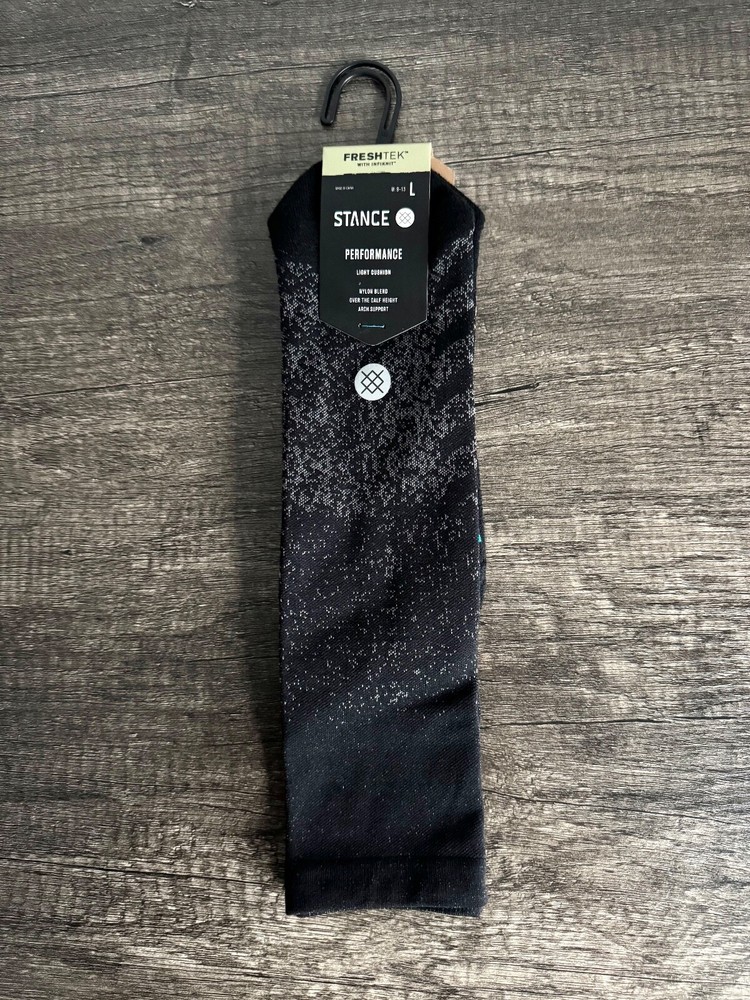 Stance Performance Freshtek OTC Socks Run Light OTC Men's LARGE Size 9-13 (NWT)