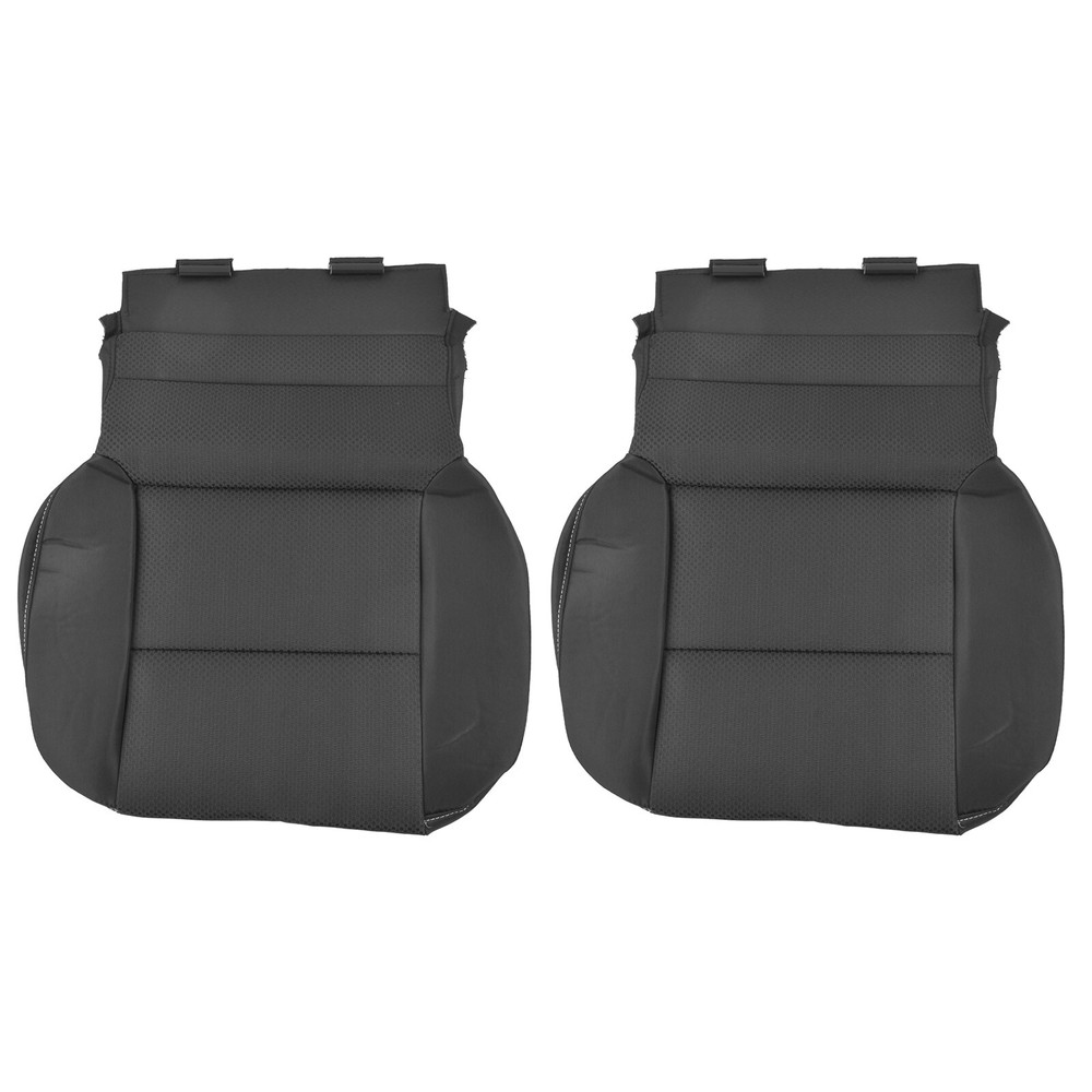 Pair Front Bottom Seat Cover for Silverado Tahoe Yukon Sierra 2500 3500 HD 14-19