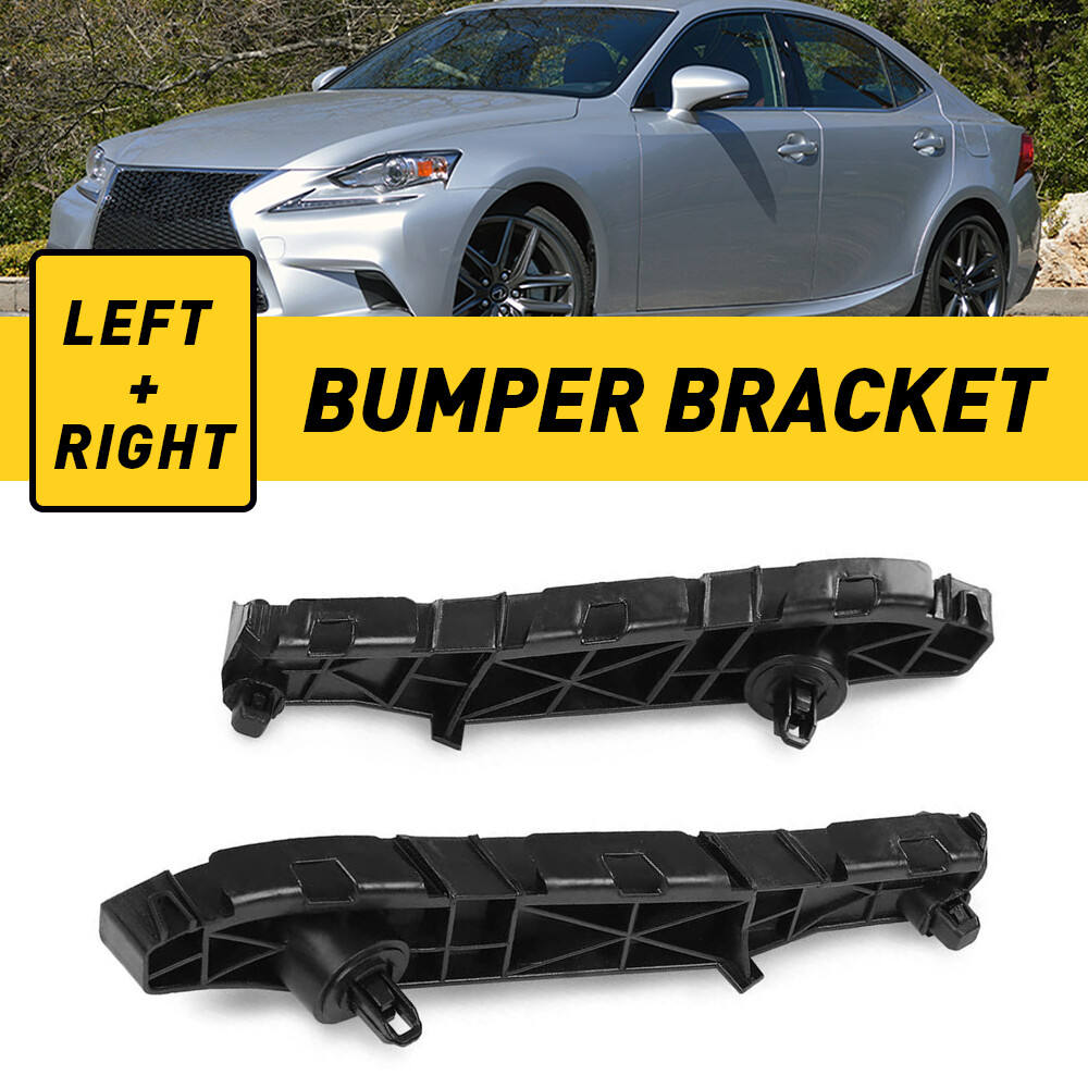 Front Bumper Bracket Side Brace Pair for 2006-2015 Lexus IS250 IS350 LH RH