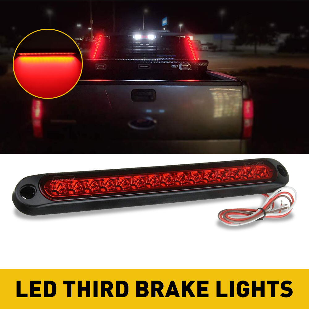 Red LED Sealed Trailer Truck Stop Tail Rear Turn Brake 10