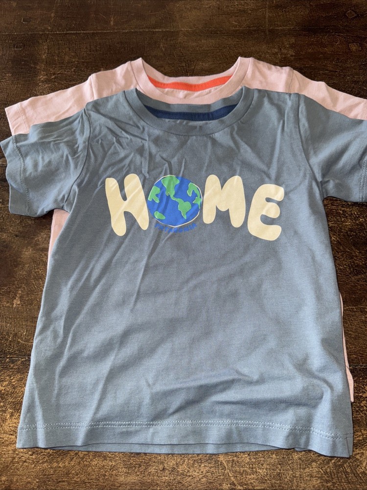 Patagonia 12-18M Toddler T Shirt Lot Of 2 Summer Outdoor Nature/ Live Simple