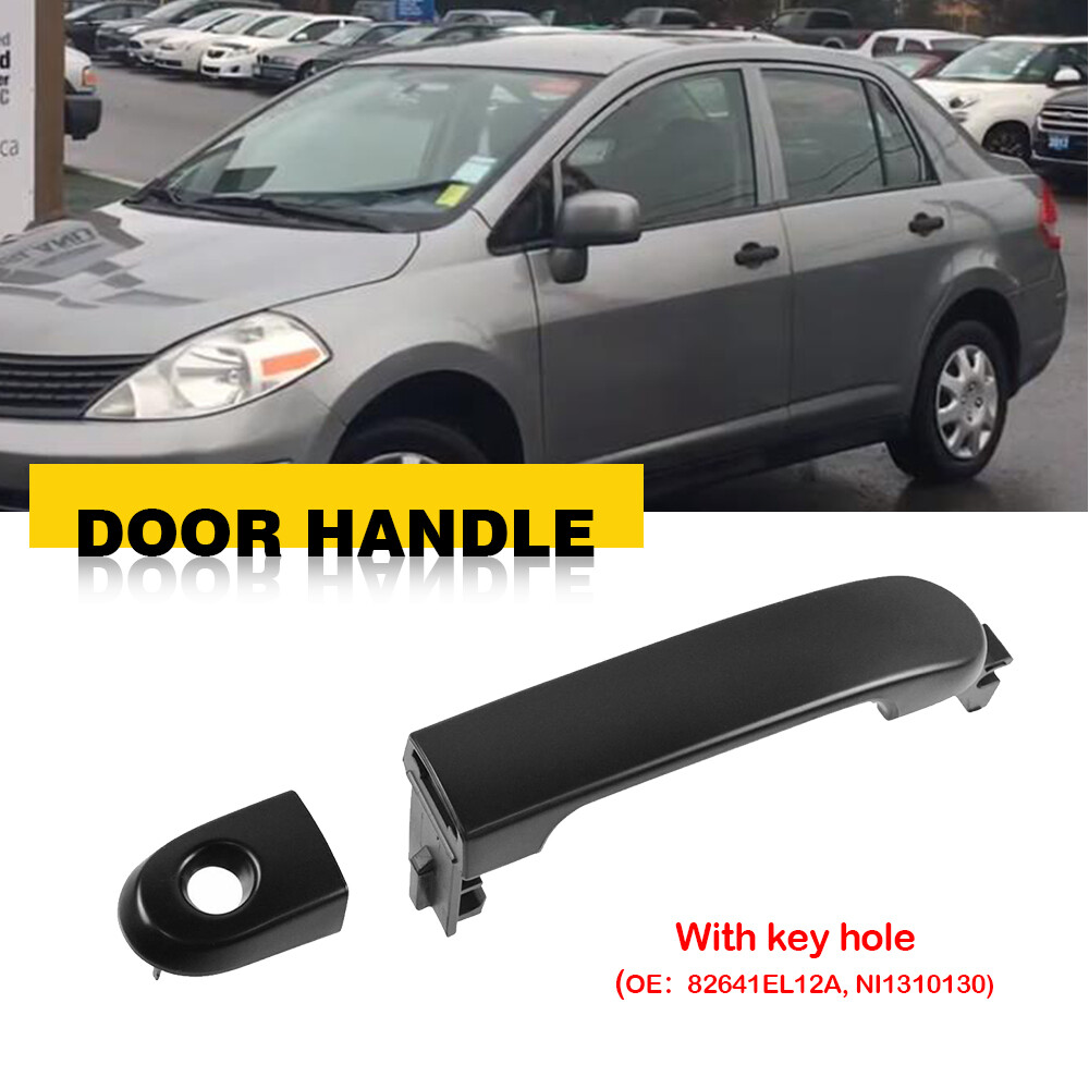 Front Left Driver Side Exterior Door Handle For 2007-2012 Nissan Versa NI1310130