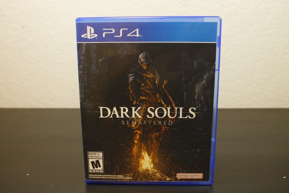 PlayStation 4 Dark Souls Remastered Game CIB Mint Disc FromSoftware Clean Tested
