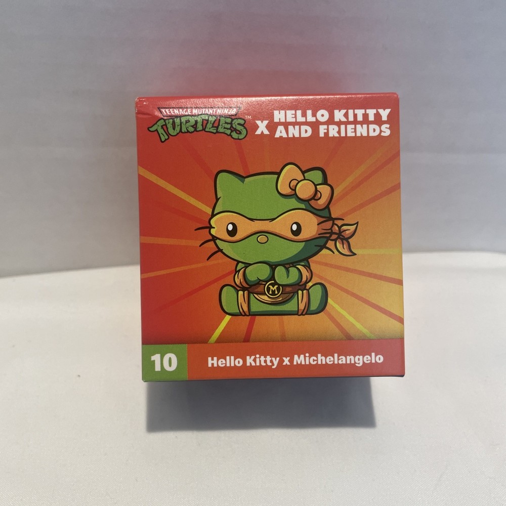 McDonald’s Happy Meal Ninja Turtles Hello Kitty x Michelangelo 10 Box 2025 Box
