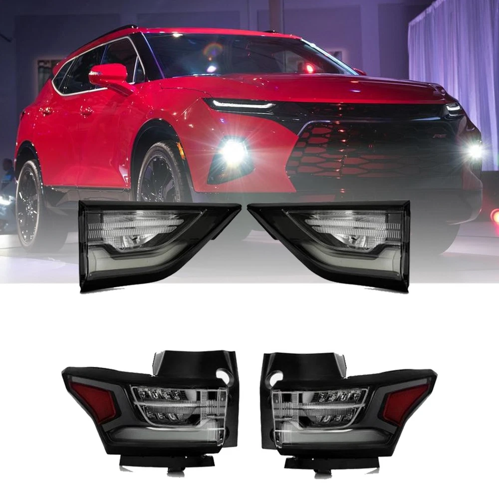 2PCS Upgrade Redline LED Tail Light For 2018-2021 Chevy Traverse Left Right air