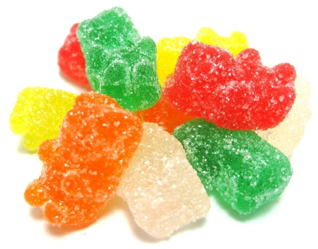5LB Bulk Sour Gummy Bears Assorted Flavors Free Shipping USA
