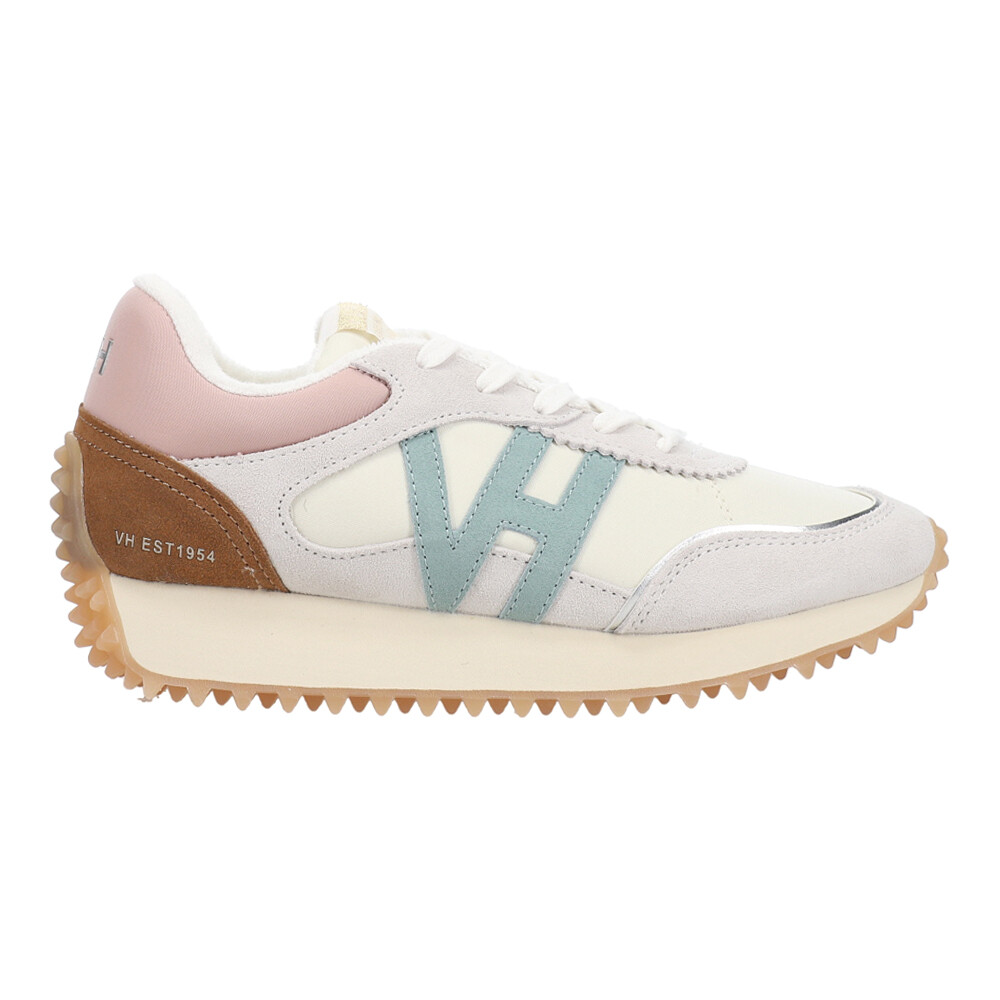 Vintage Havana Cosmic Metallic Slip-On Sneakers for Women in Off White
