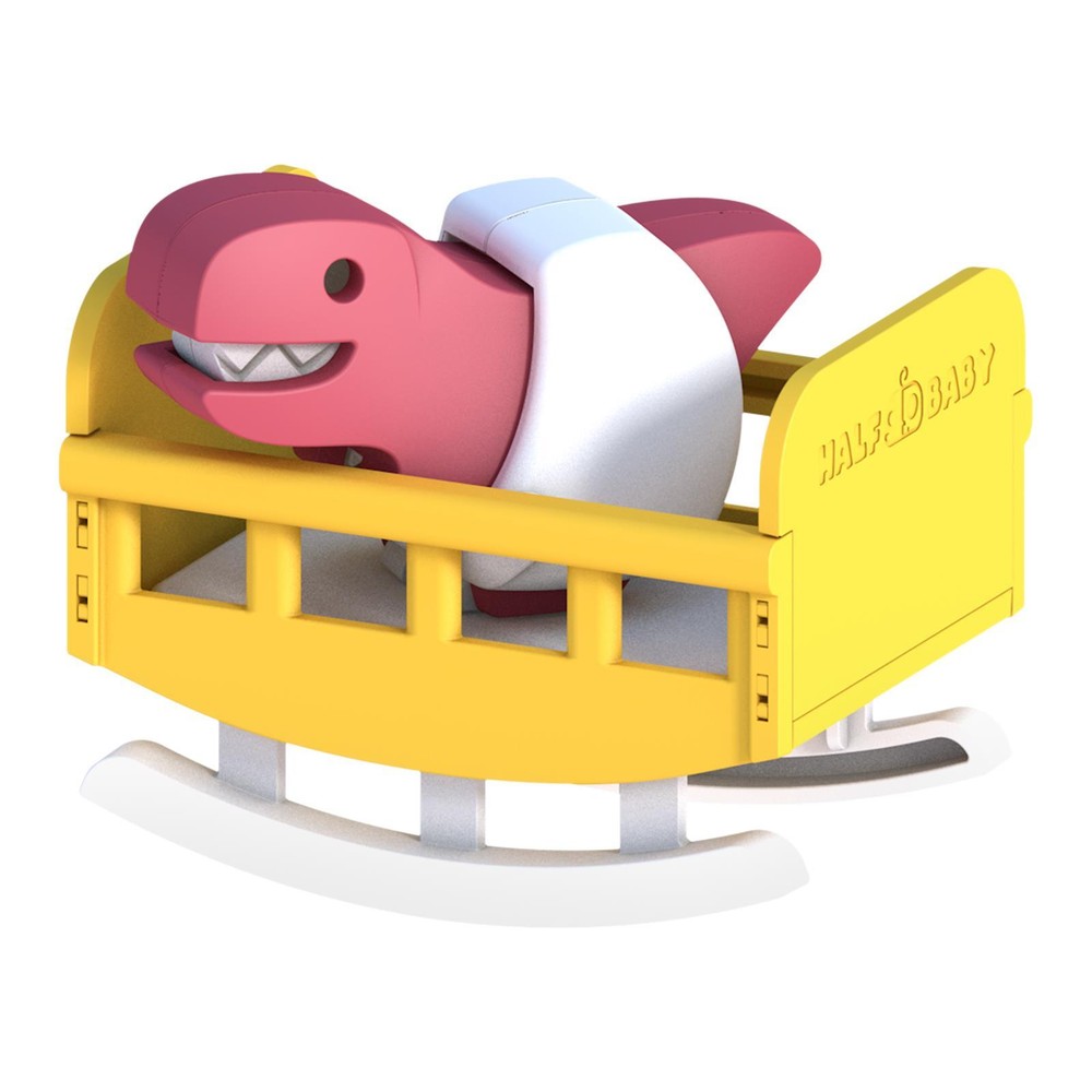 Half Toys Collectible Magnetic Dinosaur Baby 3D Jigsaw Puzzle Toy T-Rex