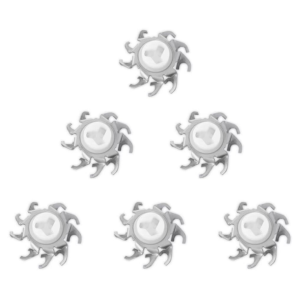 6 Pack Electric Shaver Blade Heads Replacement for Flyco Shavers FS302US FS37...