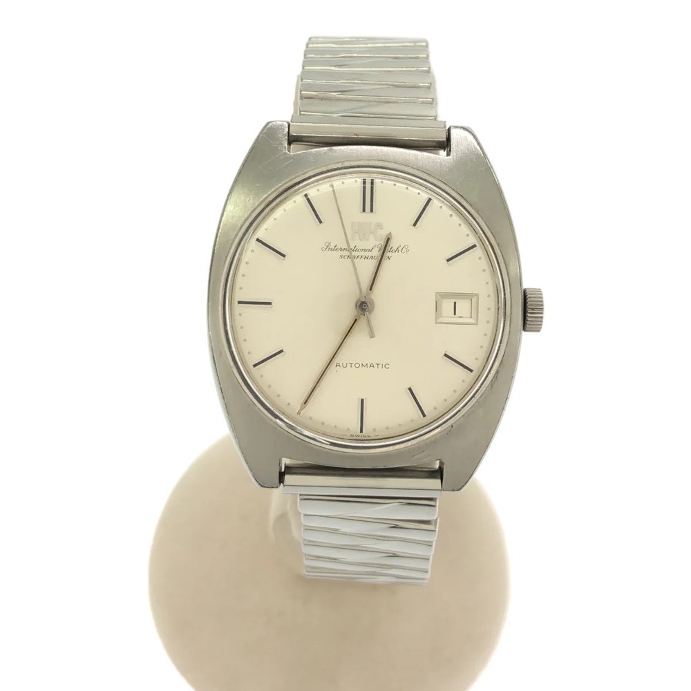 IWC Schaffhausen C Line Ref 1828 SS Automatic Fish Crown Running Watch Pre-Owned