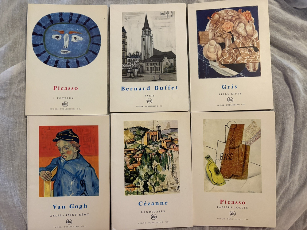 Picasso Cezanne Van Gogh ABC Tudor Publishing Books Papiers Colles 1956 - 1962