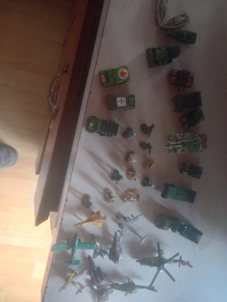 1987, 1989 Vintage Micro Machines Military Vehicles And Jets.