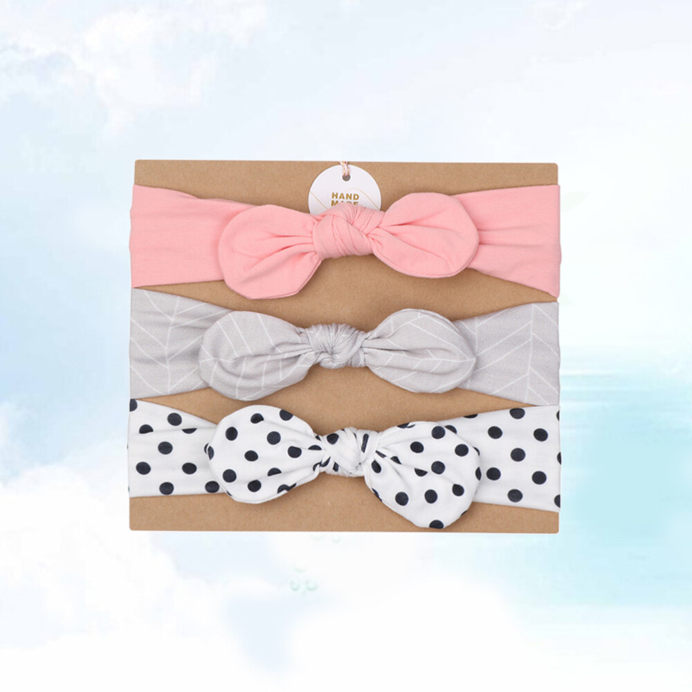 3 PCS Infant Headbands Hair Accessories for Girls Child Newborn