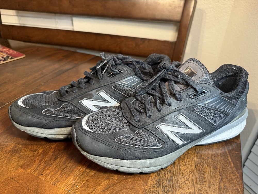 New Balance 990v5 M990BK5 Black Men’s Shoes Size 10