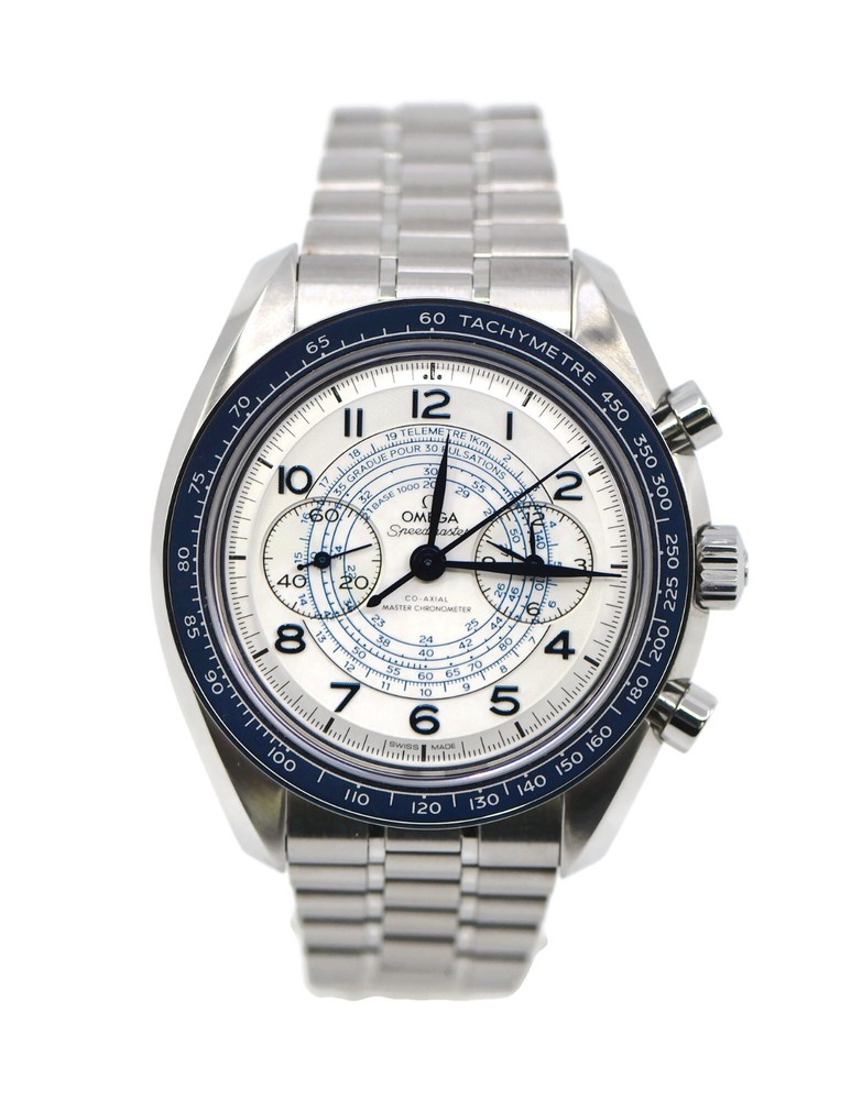 Omega Speedmaster Chronoscope Steel Watch Ref 329.30.43.51.02.001