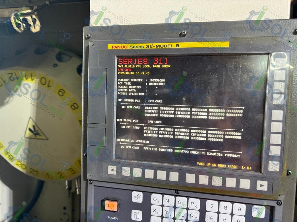 Fanuc ROBODRILL A-D21MiA Series 31i Model B Vertical Machining Center CNC