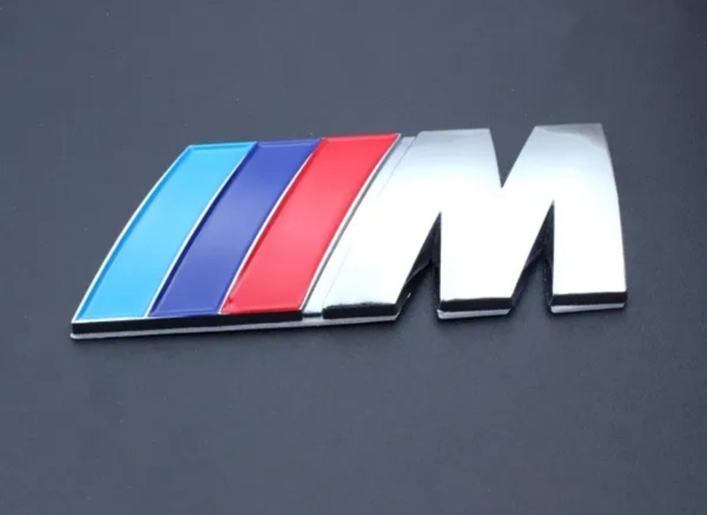 for BMW M Power Decal Car 3D ABS Fender Emblem Rear Trunk Badge 1pc✅‼️🇺🇸