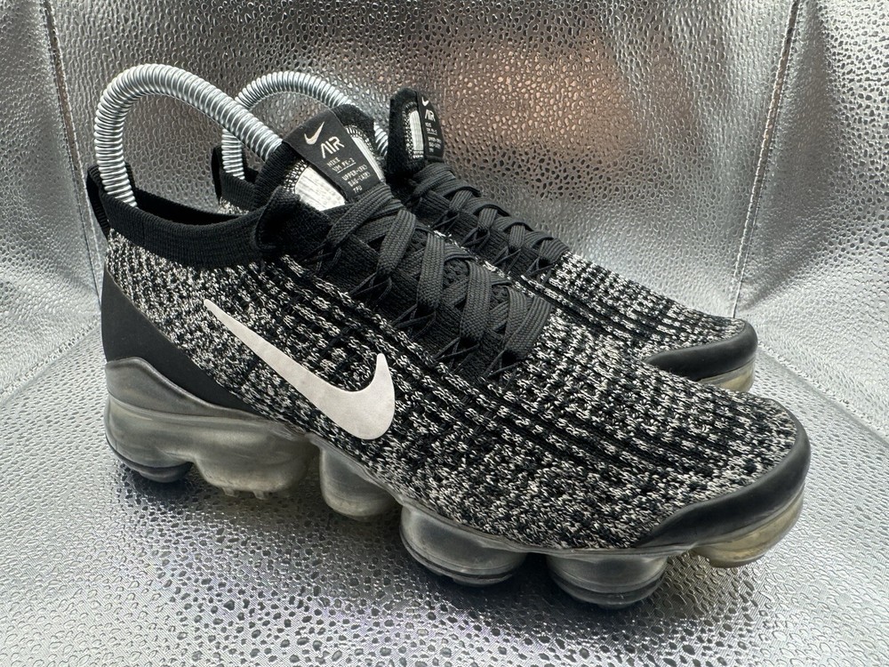 RARE 🚀 Nike Air VaporMax Flyknit 3 Oreo 2019 AJ6910-001 Women's US Size 6