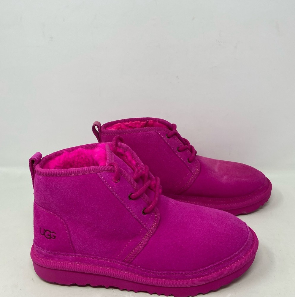 UGG Neumel II Kids Chukka Boots Rock Rose Pink Size 5Y 1017320K