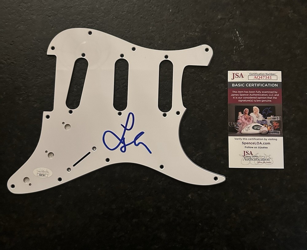 LADY GAGA  SIGNED AUTOGRAPHED PICKGUARD GUITAR JSA COA
