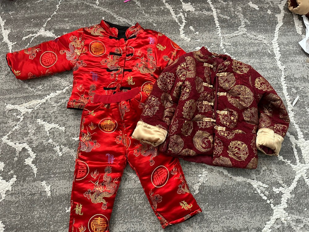 chinese new years boys outfit-image