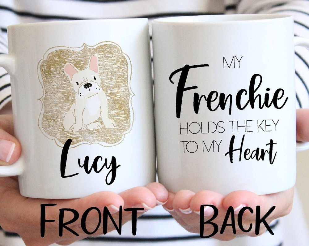 Favorite Human Small Dog Personalized Pet Coffee Mug Small Dogs Illustration